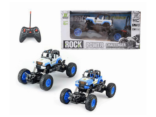Remote Control Police Crawler With Lights
